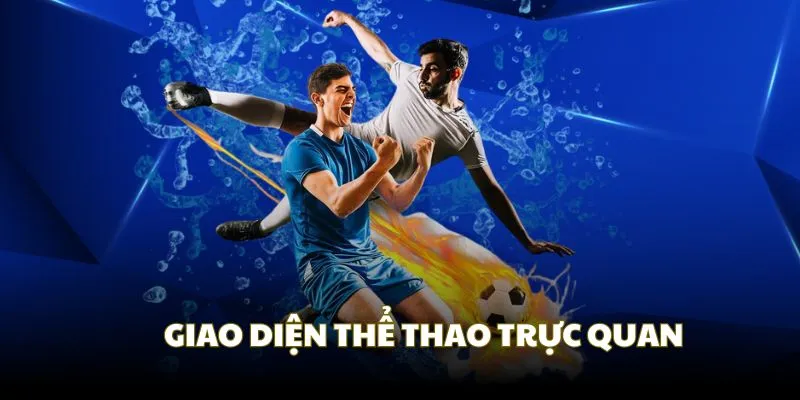 Giao diện trực quan cho cá cược thể thao dễ dàng
